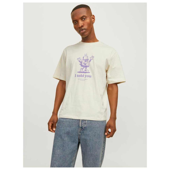 Jack & Jones Ανδρική κοντομάνικη μπλούζα Jack & Jones Ανδρική κοντομάνικη μπλούζα